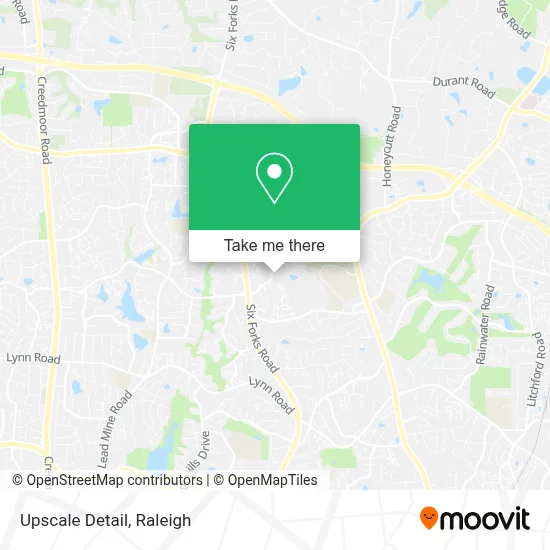 Upscale Detail map