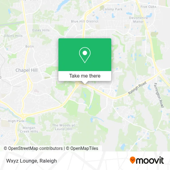 Wxyz Lounge map