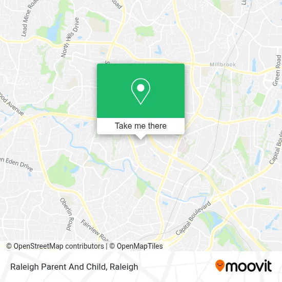 Raleigh Parent And Child map