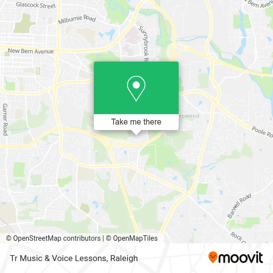 Tr Music & Voice Lessons map
