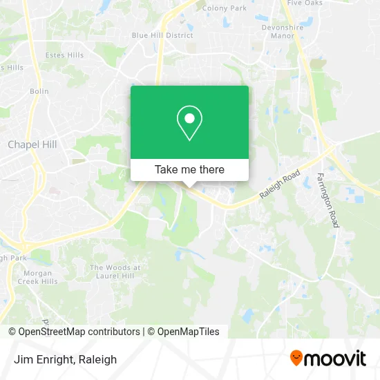 Jim Enright map