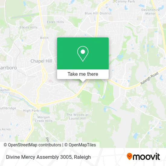 Divine Mercy Assembly 3005 map