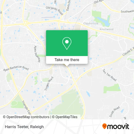 Harris Teeter map