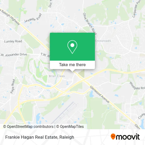 Frankie Hagan Real Estate map