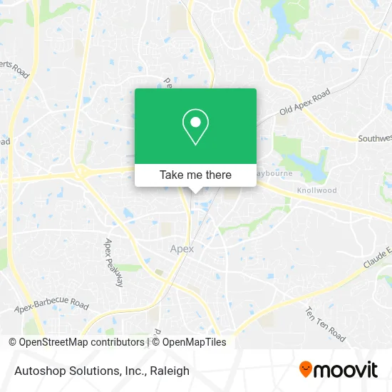 Autoshop Solutions, Inc. map