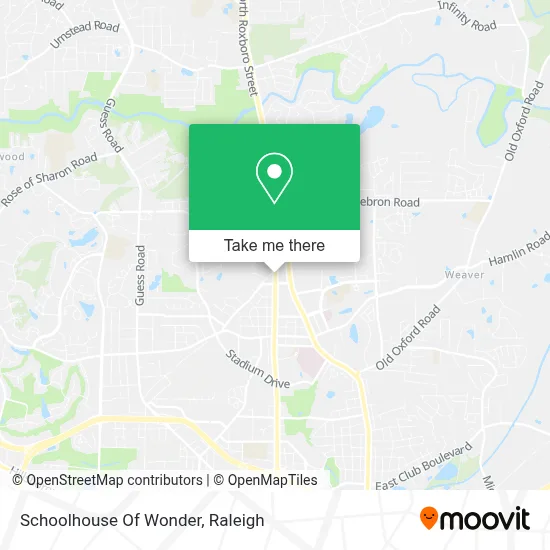 Schoolhouse Of Wonder map