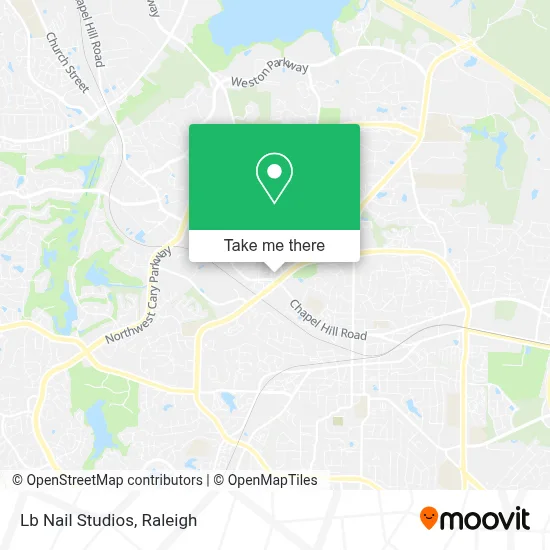 Lb Nail Studios map
