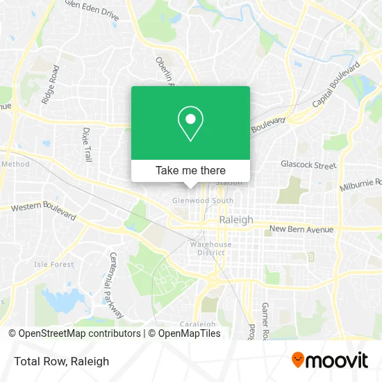 Total Row map