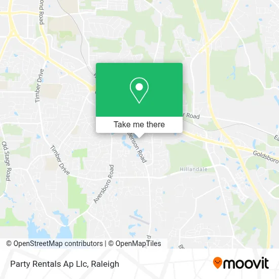 Party Rentals Ap Llc map