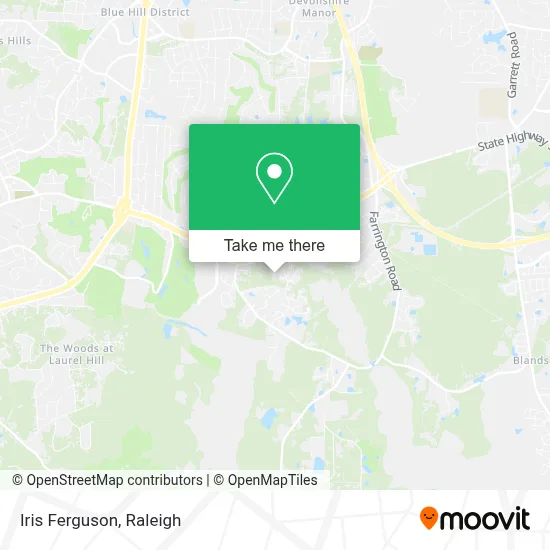 Iris Ferguson map