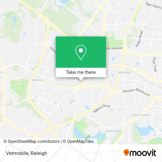 Vetmobile map