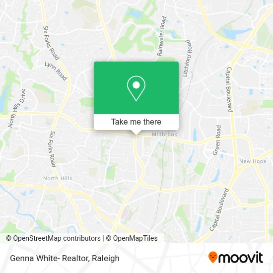 Genna White- Realtor map