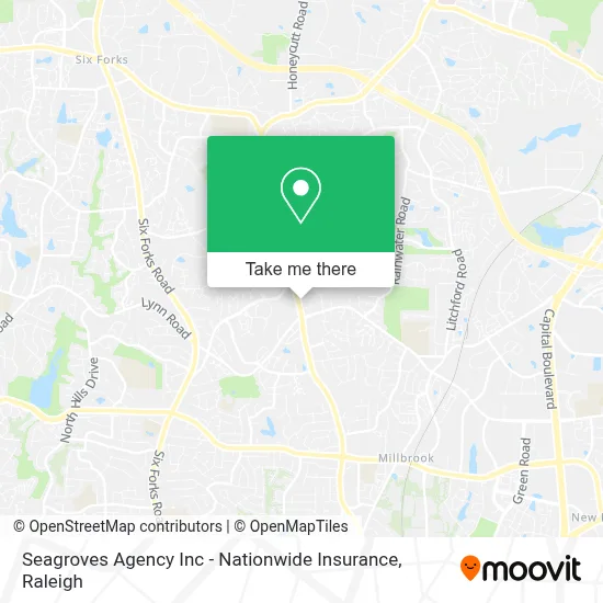 Seagroves Agency Inc - Nationwide Insurance map