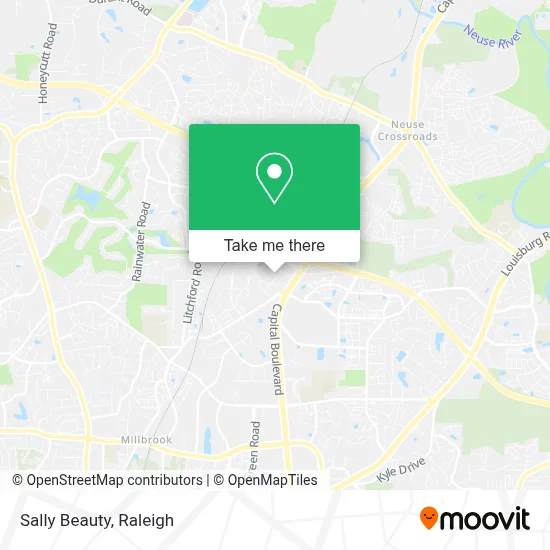 Sally Beauty map