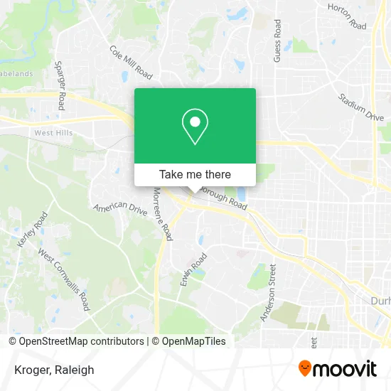 Kroger map