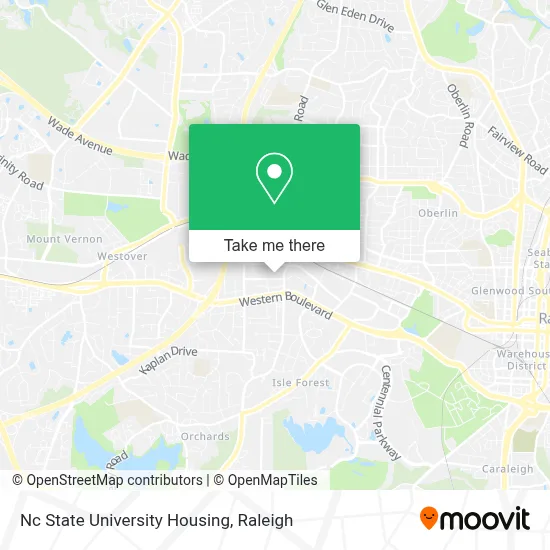 Nc State University Housing map