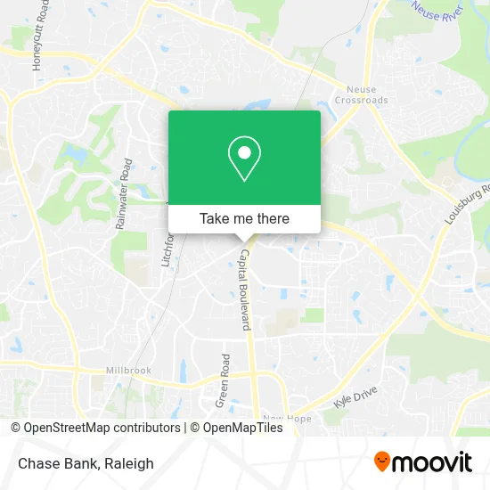 Chase Bank map