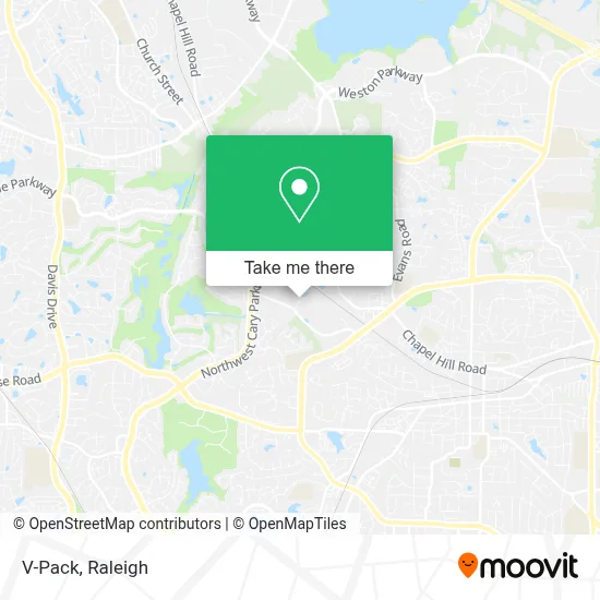 V-Pack map
