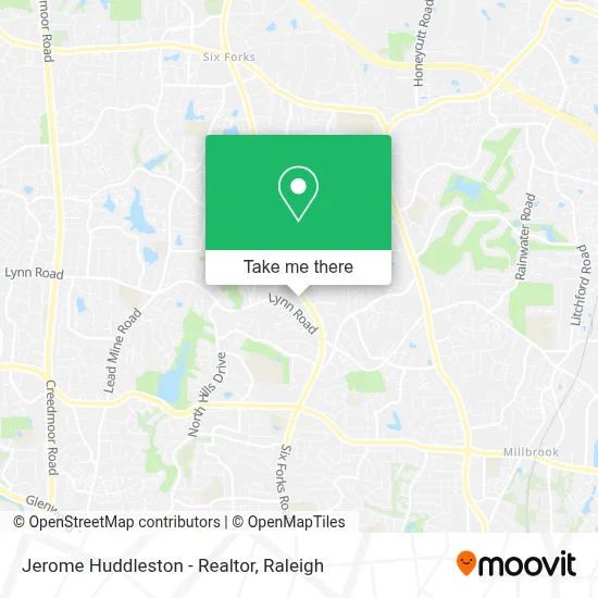 Jerome Huddleston - Realtor map