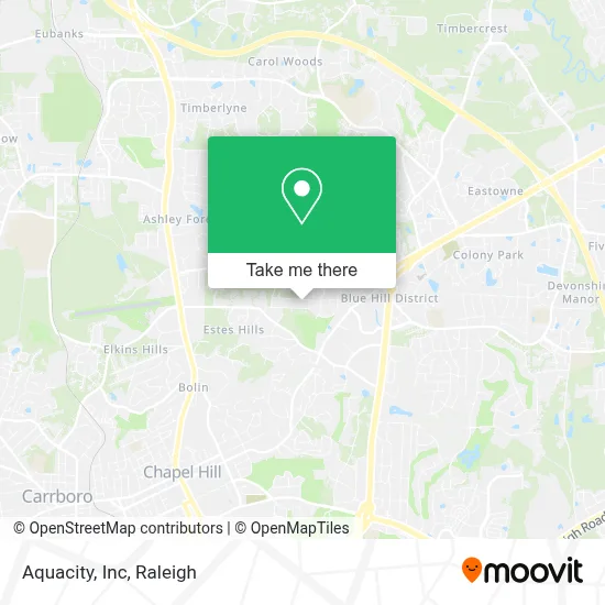 Aquacity, Inc map
