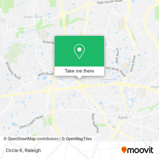 Circle K map