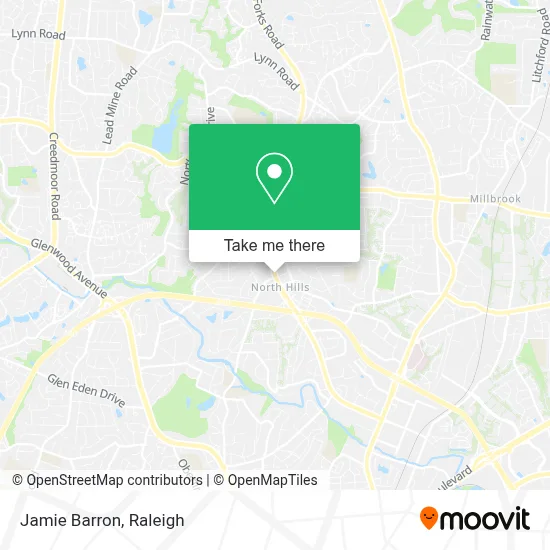 Jamie Barron map