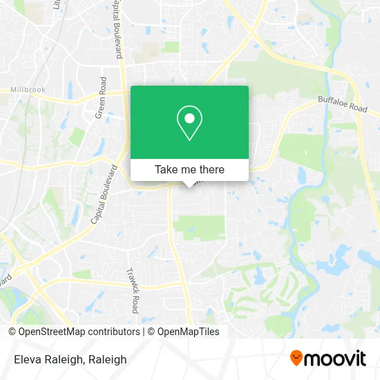 Eleva Raleigh map