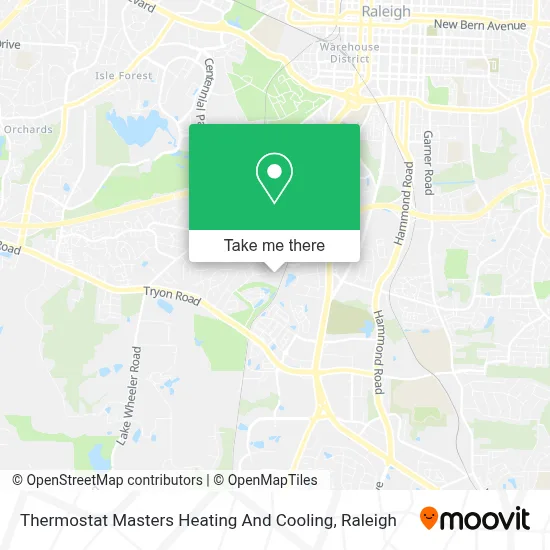 Thermostat Masters Heating And Cooling map