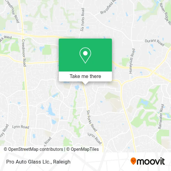 Pro Auto Glass Llc. map