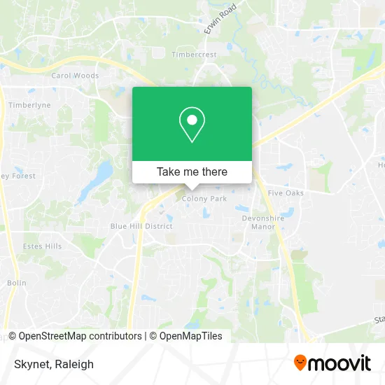 Skynet map