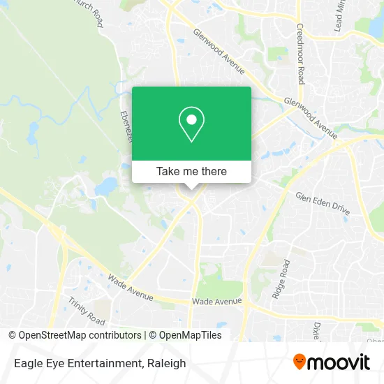 Eagle Eye Entertainment map