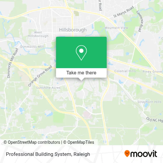Professional Building System map