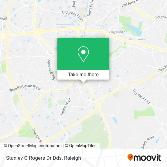 Stanley G Rogers Dr Dds map