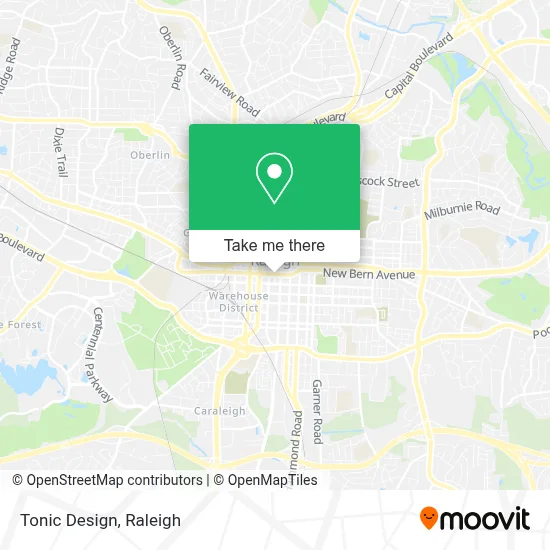 Tonic Design map