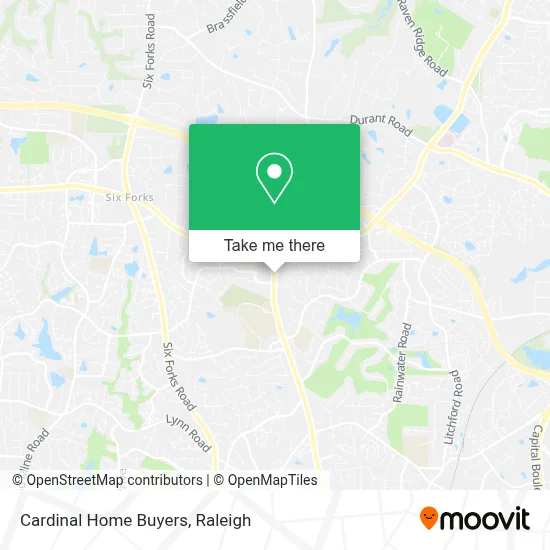 Cardinal Home Buyers map