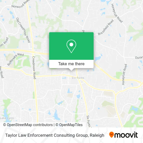 Taylor Law Enforcement Consulting Group map