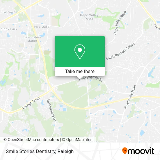 Smile Stories Dentistry map