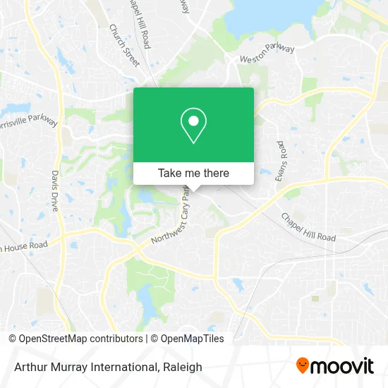 Arthur Murray International map