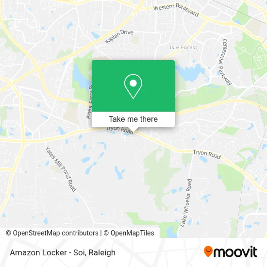 Amazon Locker - Soi map