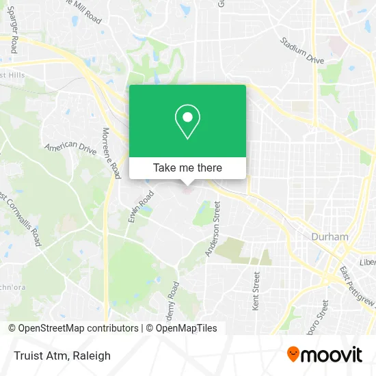 Truist Atm map