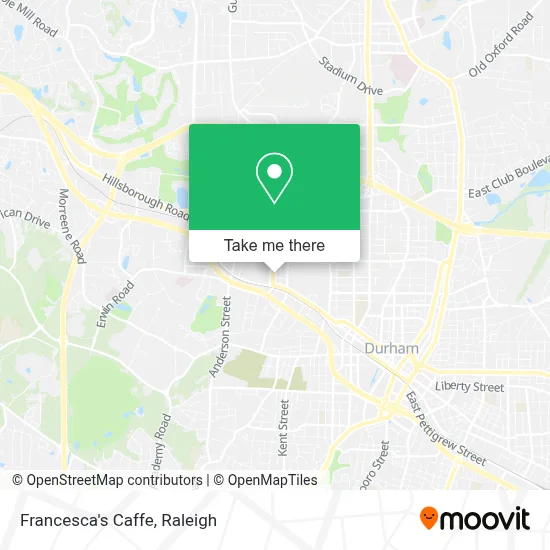 Francesca's Caffe map