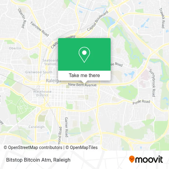 Mapa de Bitstop Bitcoin Atm