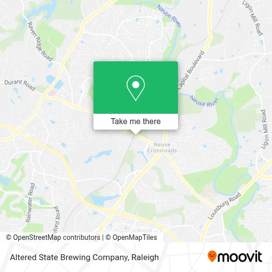 Altered State Brewing Company map
