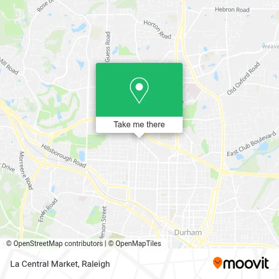 La Central Market map