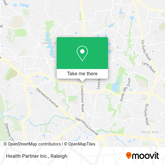 Health Partner Inc. map