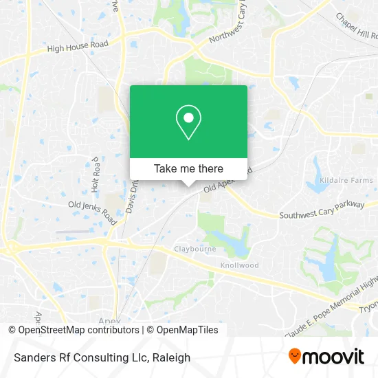 Sanders Rf Consulting Llc map