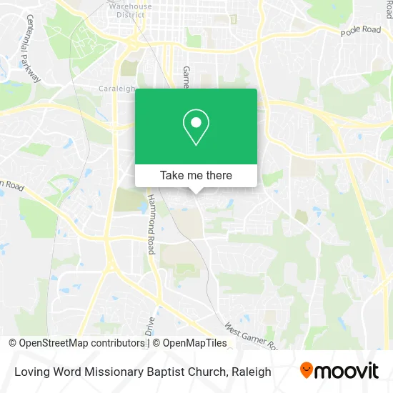 Loving Word Missionary Baptist Church map