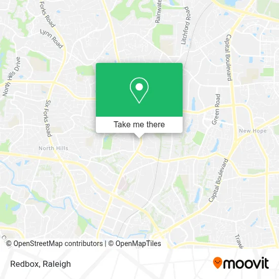 Redbox map