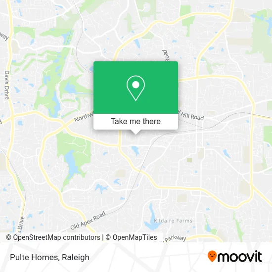 Pulte Homes map