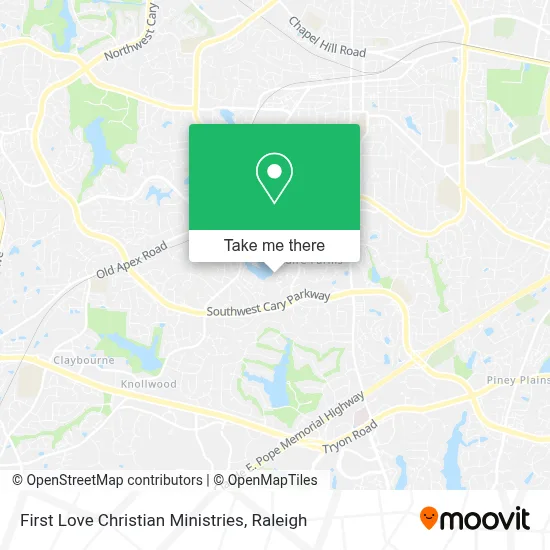 First Love Christian Ministries map